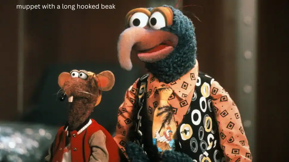 muppet with a long hooked beak